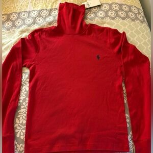 Women’s Red  Ralph Lauren Turtleneck shirt Size M - New with tags!